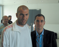 Les Zidane et Méziane Idjerouidène une amitié bien de chez nous